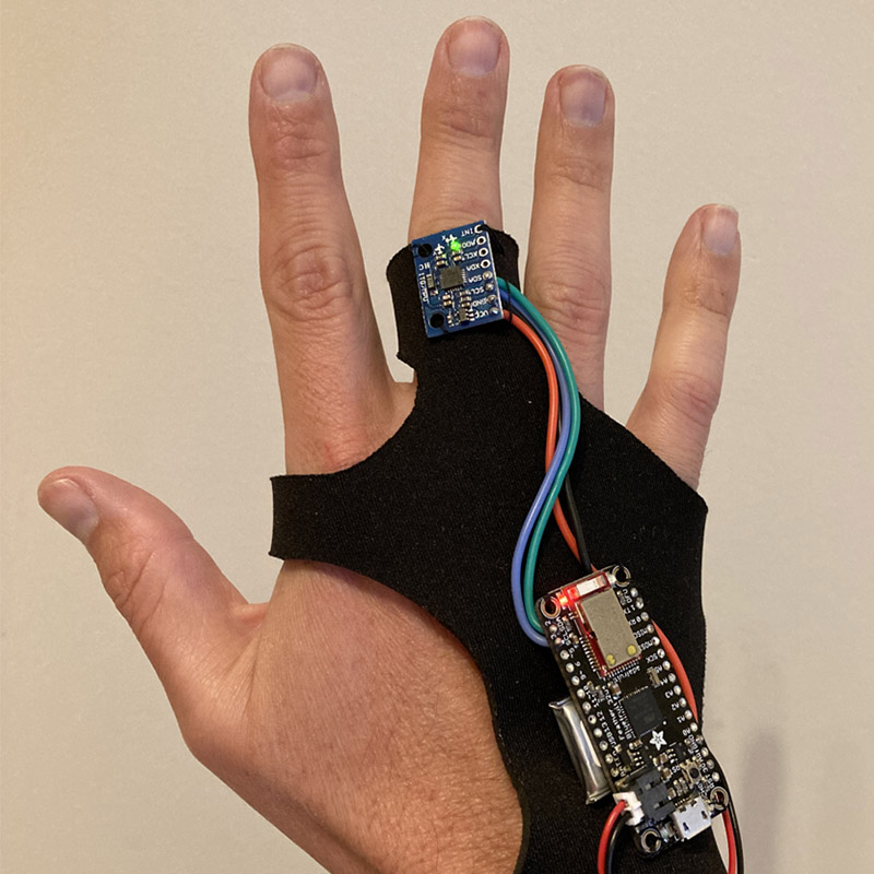 BLE-MIDI Glove Controller